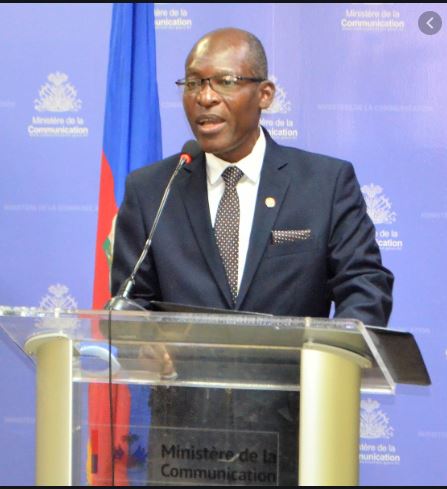 Abner Septembre, ministre de l'environnement 
