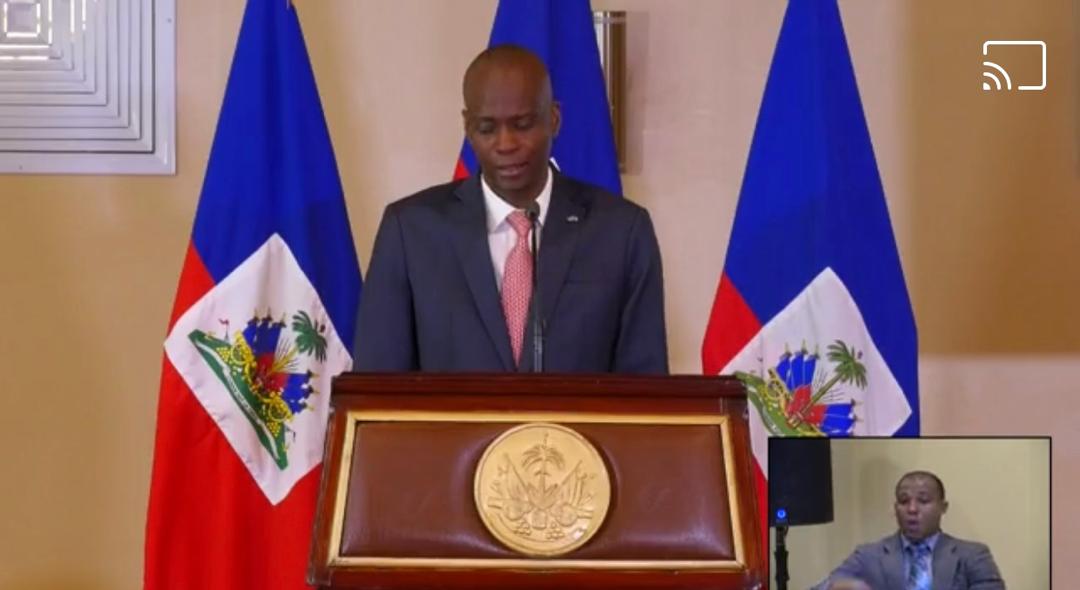 Jovenel Moïse, Président de la République D'Haiti 