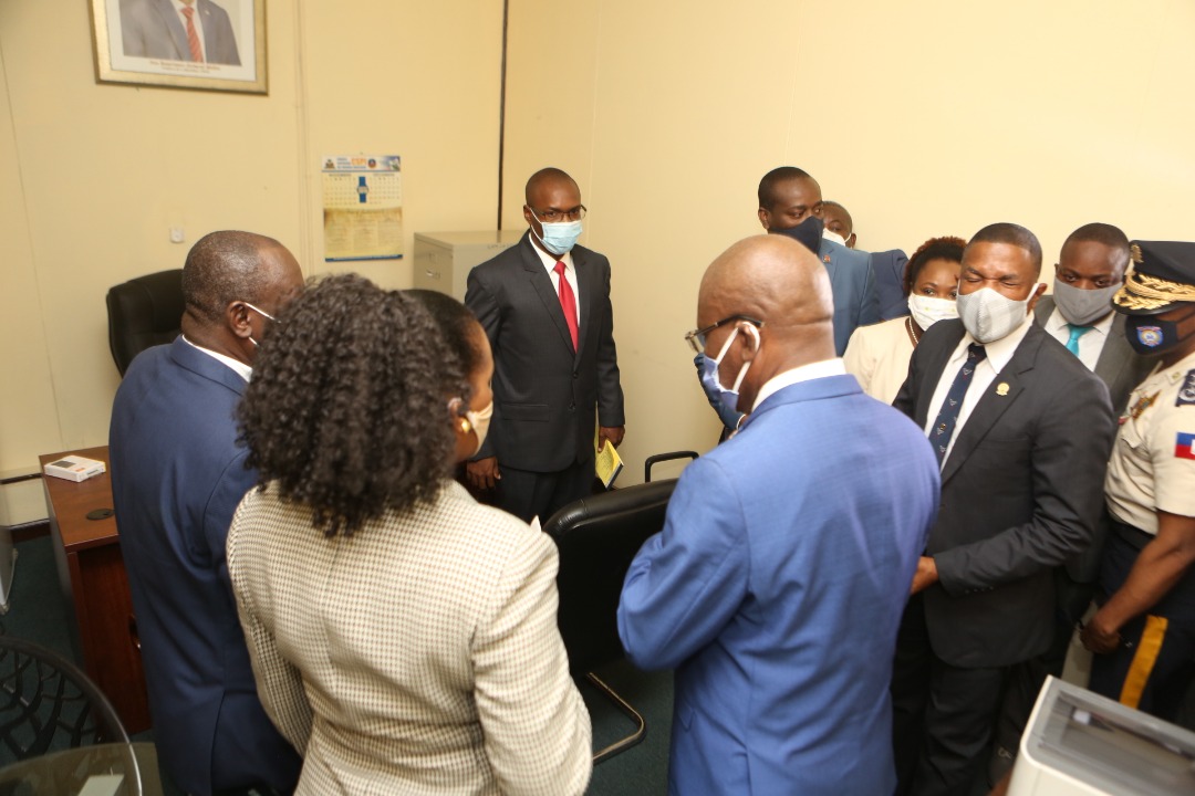 Le PM Joseph Jouthe au Palais  de Justice 