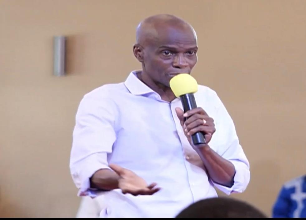 Jovenel Moise, président de la république 