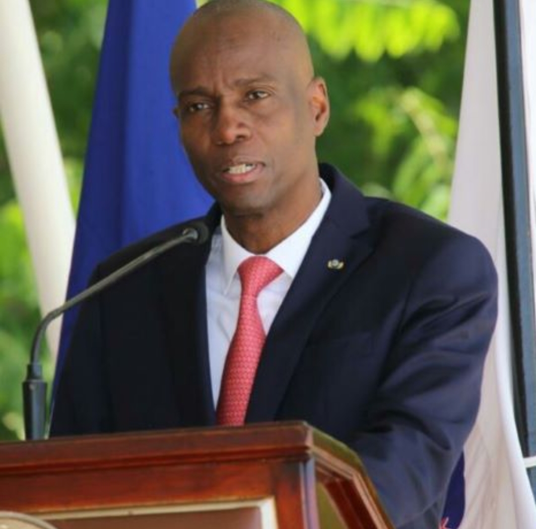 Jovenel Moise, président de la république 