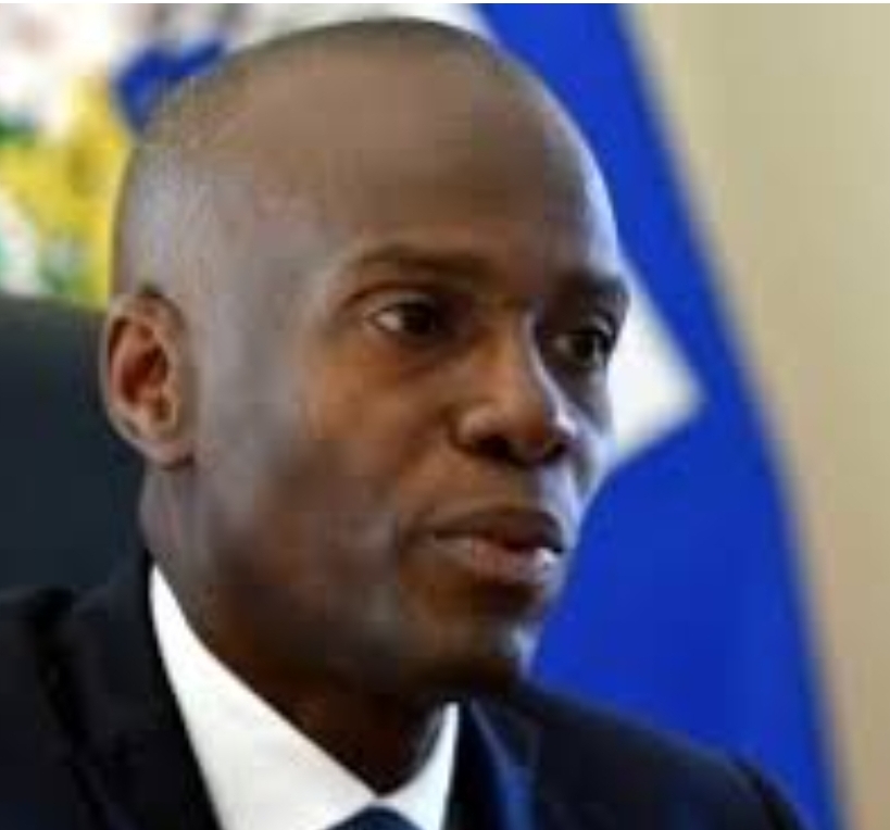 Jovenel Moise, prés d'Haiti 