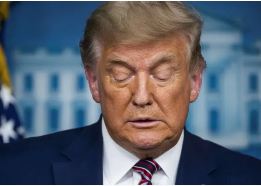 Donald Trump, prés sortant des USA 