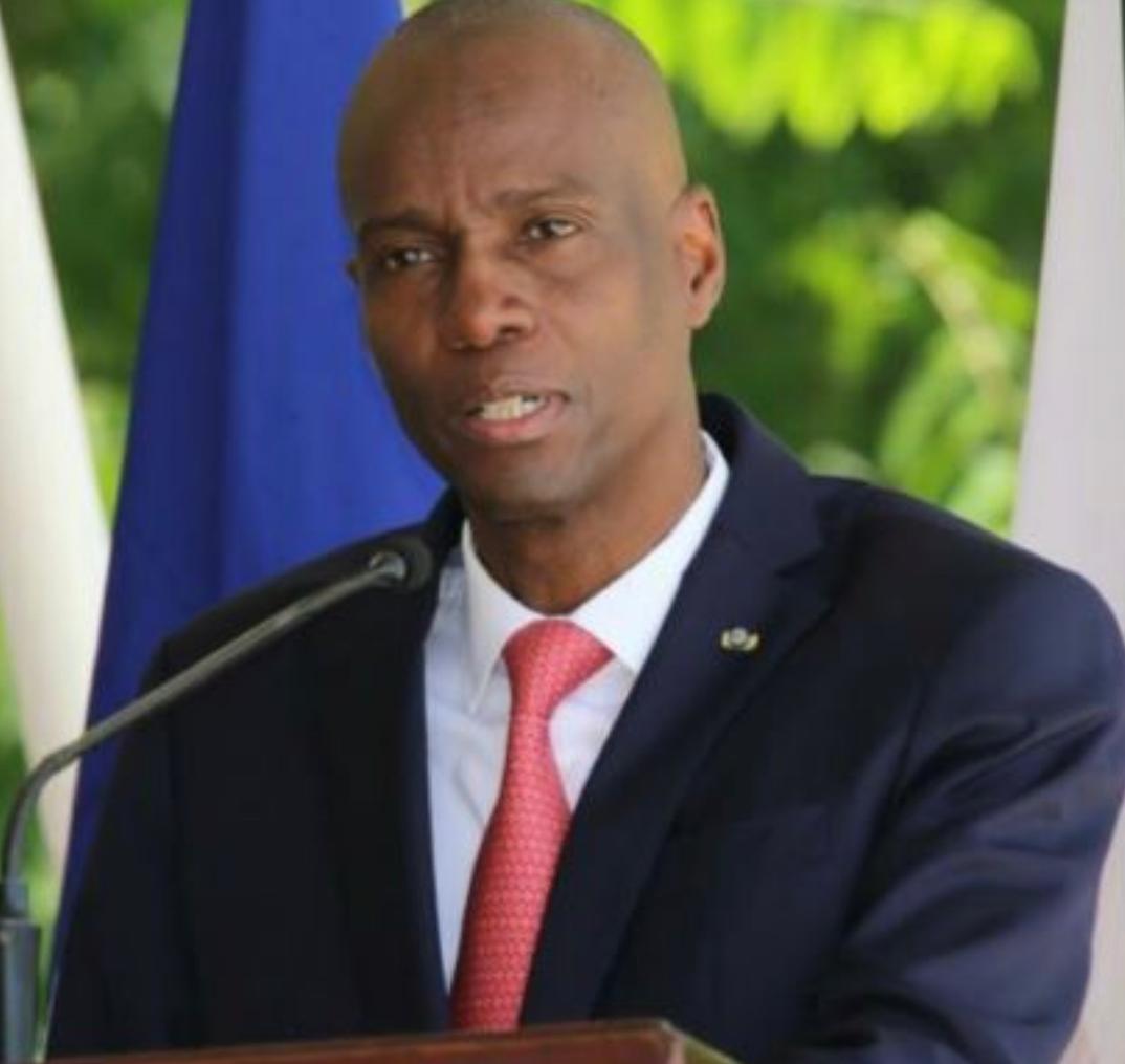Jovenel Moise, président de la République 