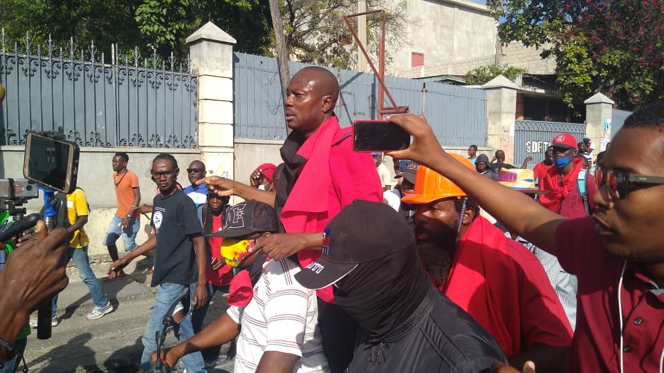 Jean Charles Moise, leader de PPD
