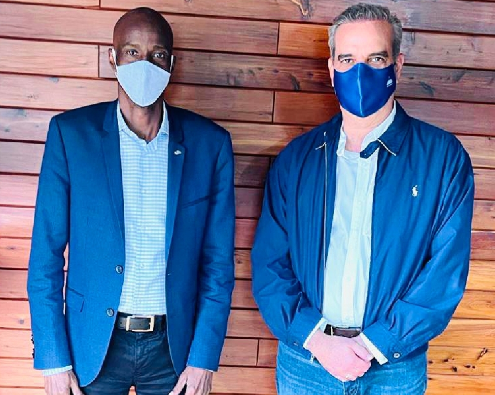 Jovenel Moise et Luis Abinader 