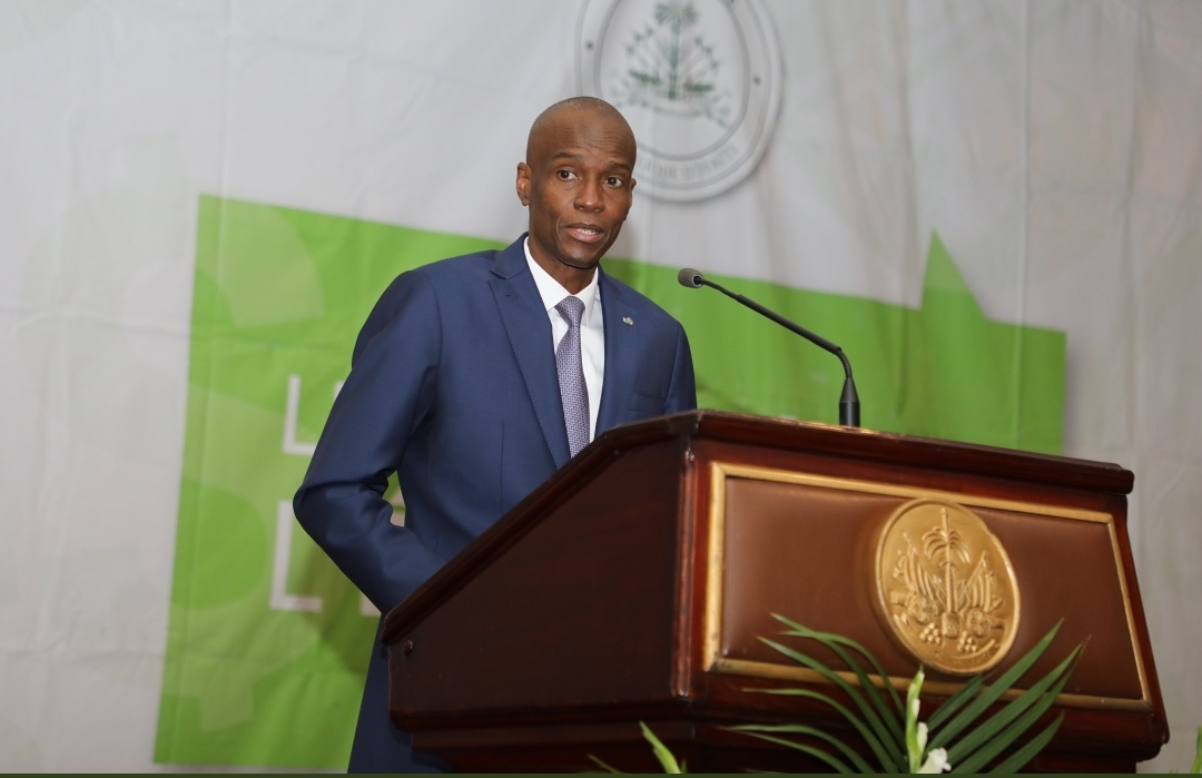 Le Président Jovenel Moïse 