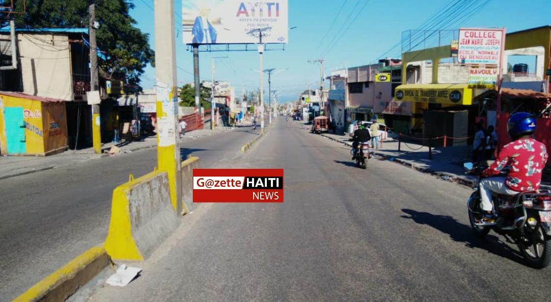 Les rues désertes de la capitale 