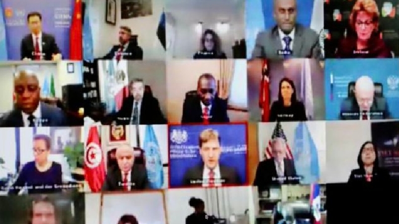 Réunion du Conseil de Sécurité de l'ONU