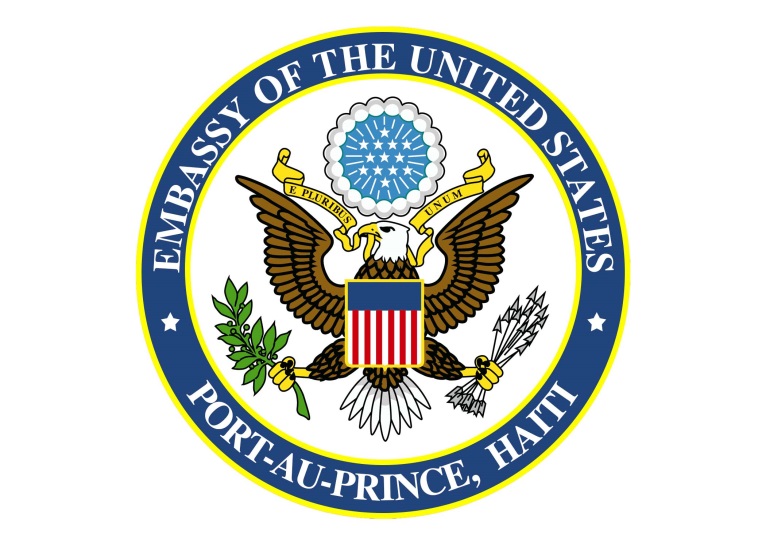 Ambassade américaine en Haïti Logo 