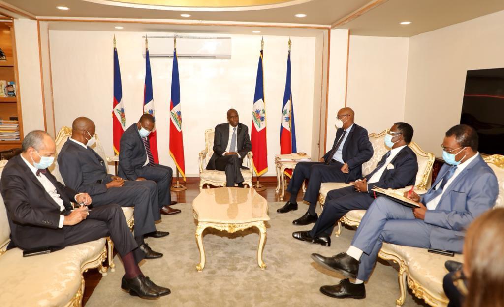Rencontre entre Jovenel MOÏSE et OIF 