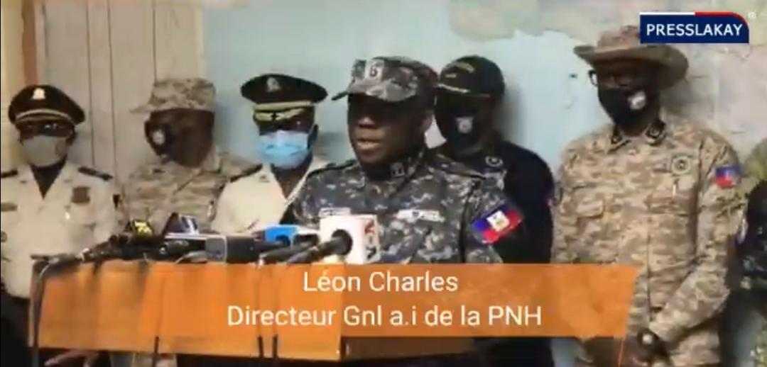 Léon Charles, point de presee 