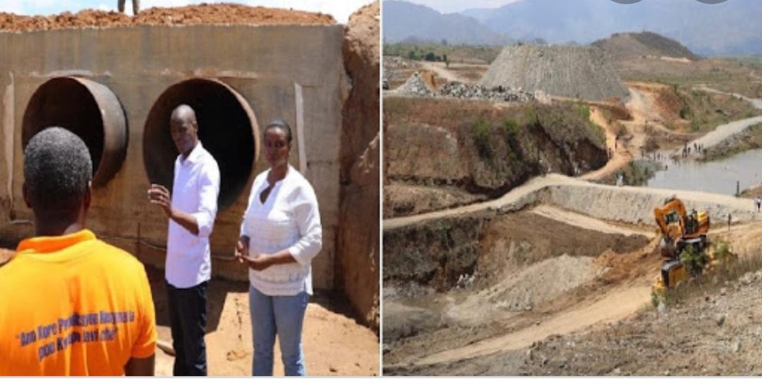 Jovenel Moïse,  visite Barrage Marion 
