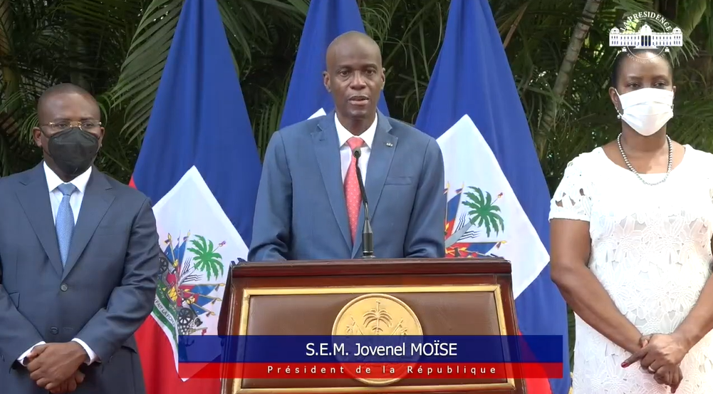 Le président de la république Jovenel Moïse 