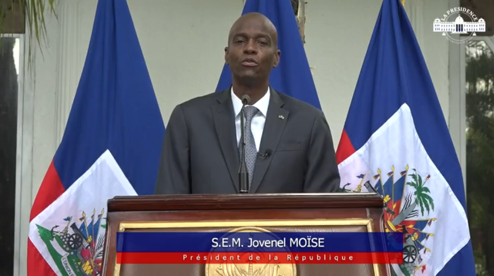 @presidentJovenelMoise
