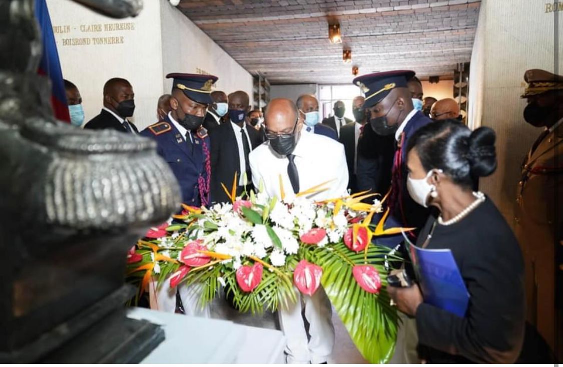 Le Pm Ariel Henry au MUPANAH 