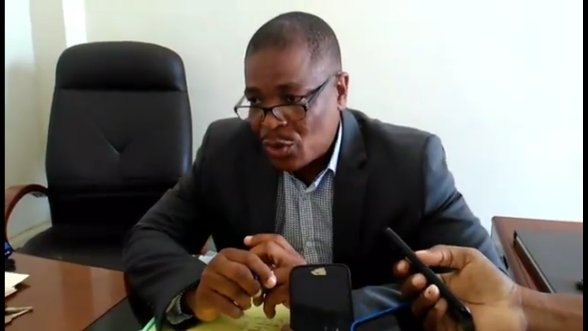 Le chef du parquet des cayes, Ronald Richemond