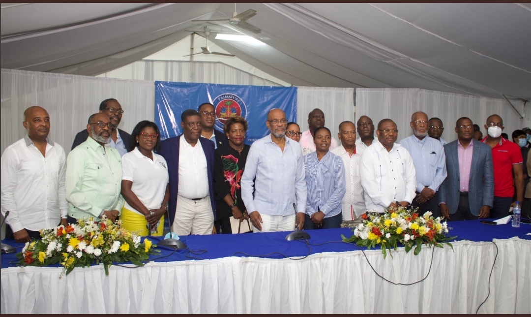 Le gouvernement d'Ariel Henry ( Decameron )