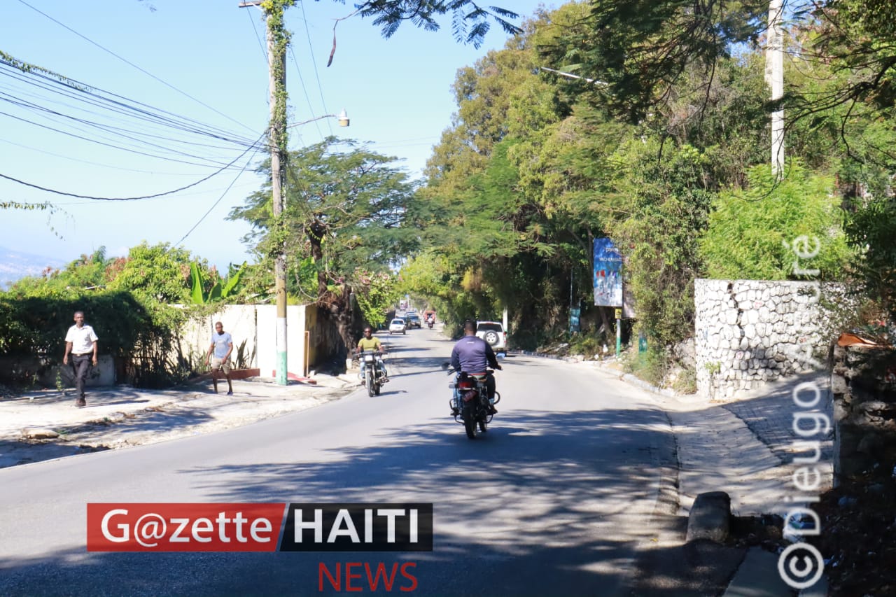 La route de Bourdon 