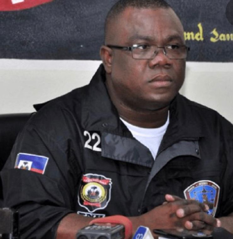 Garry Desrosiers, porte parole de la police nationale 