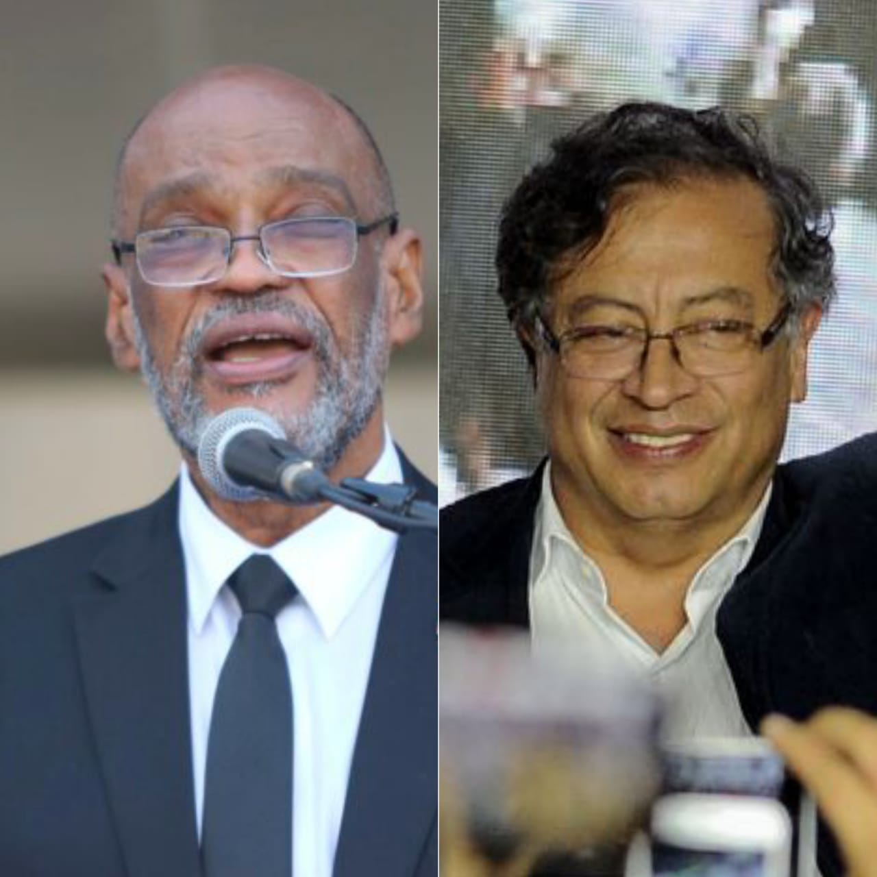 le PM Ariel Henry et Petro Gustavo