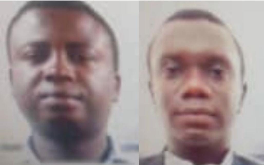 Les avocats Haby Fabre et Herby Jean Décossard 