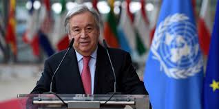 Secrétaire général de l'ONU, Antonio Guterres