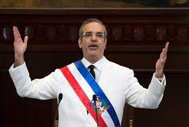 Le président dominicain, Luis Abinader