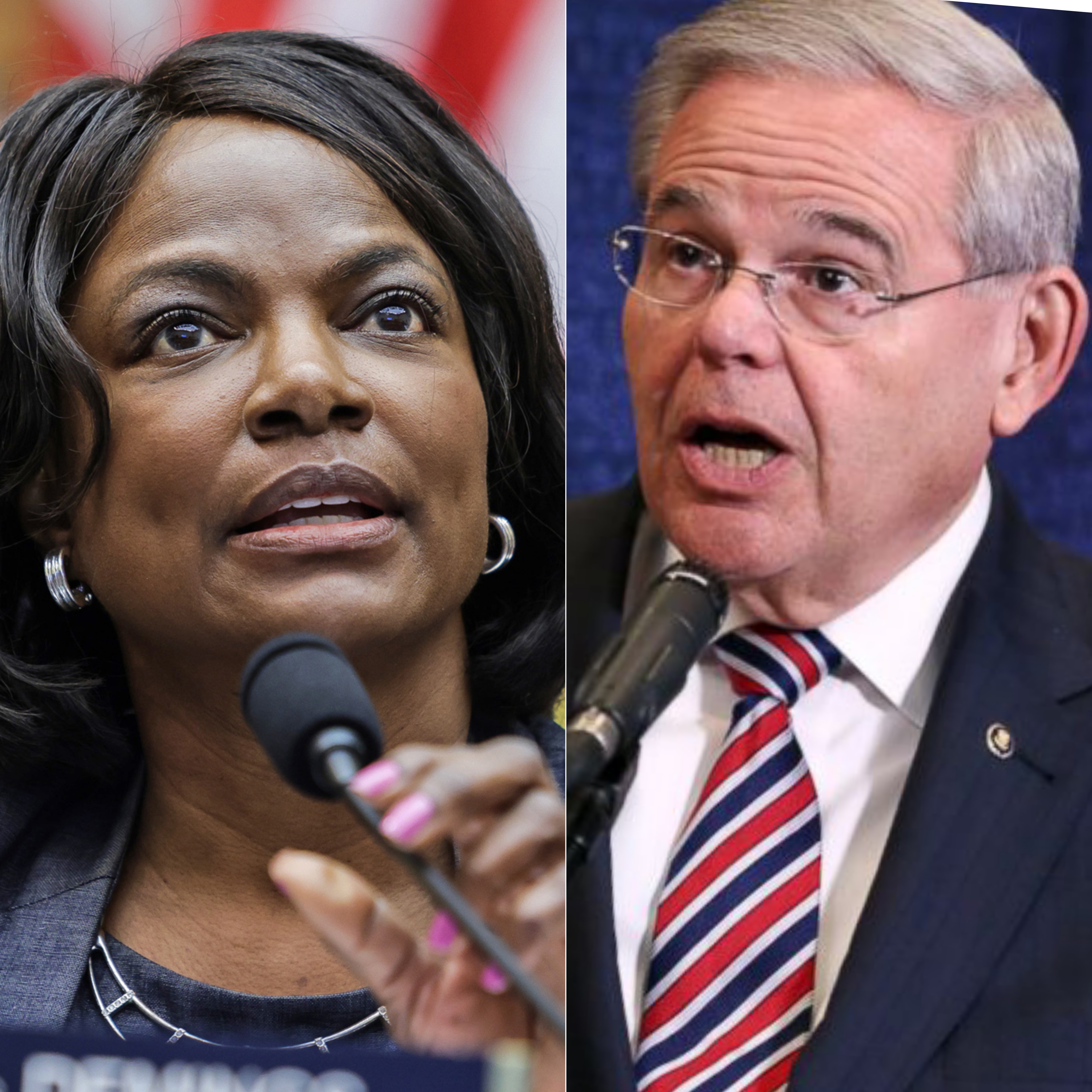Val Demings et le sénateur Bob Menéndez