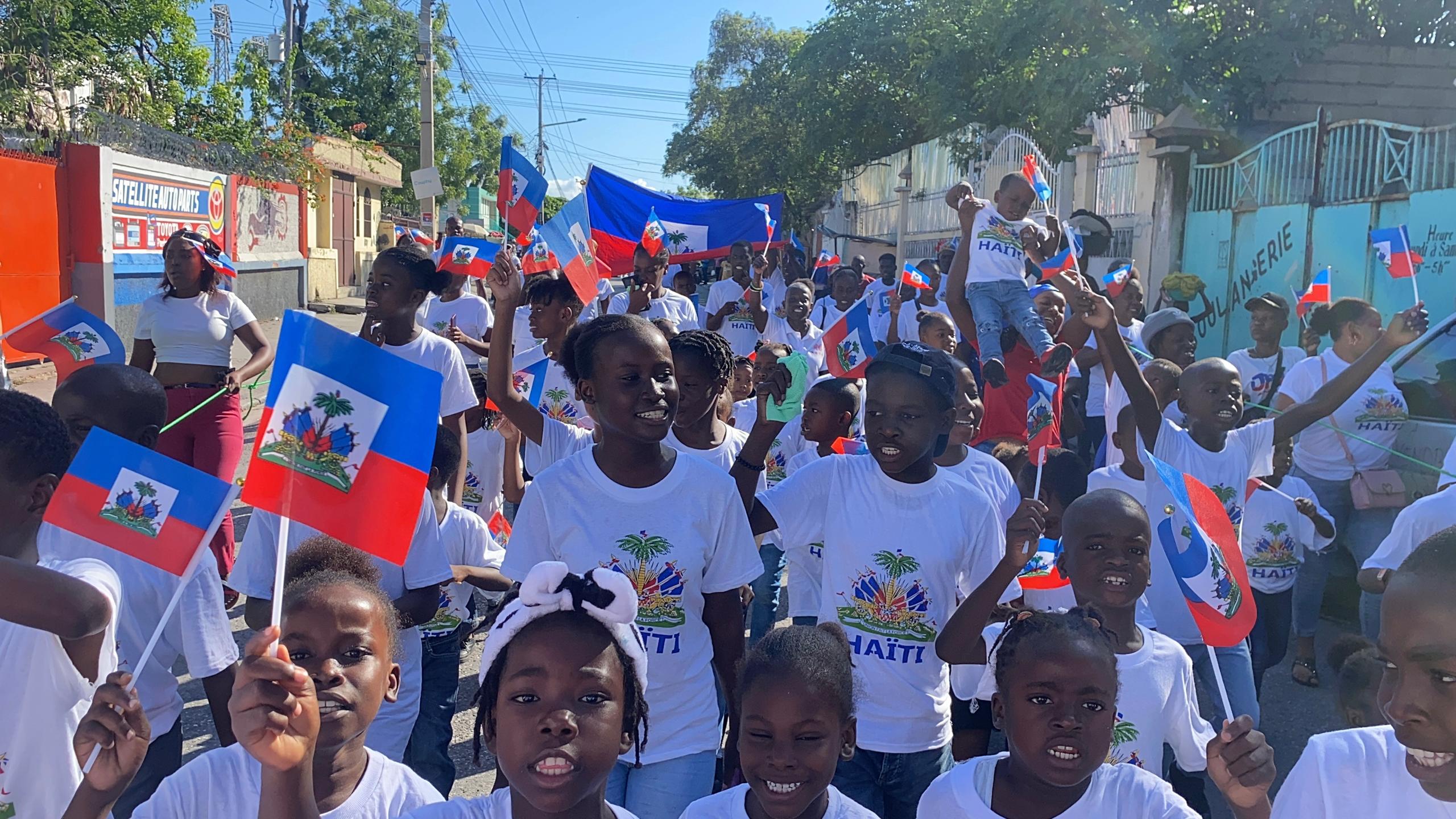 Manif des déplacés P-au-P