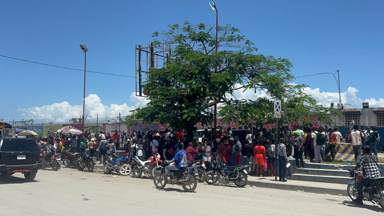 Des familles en fuite