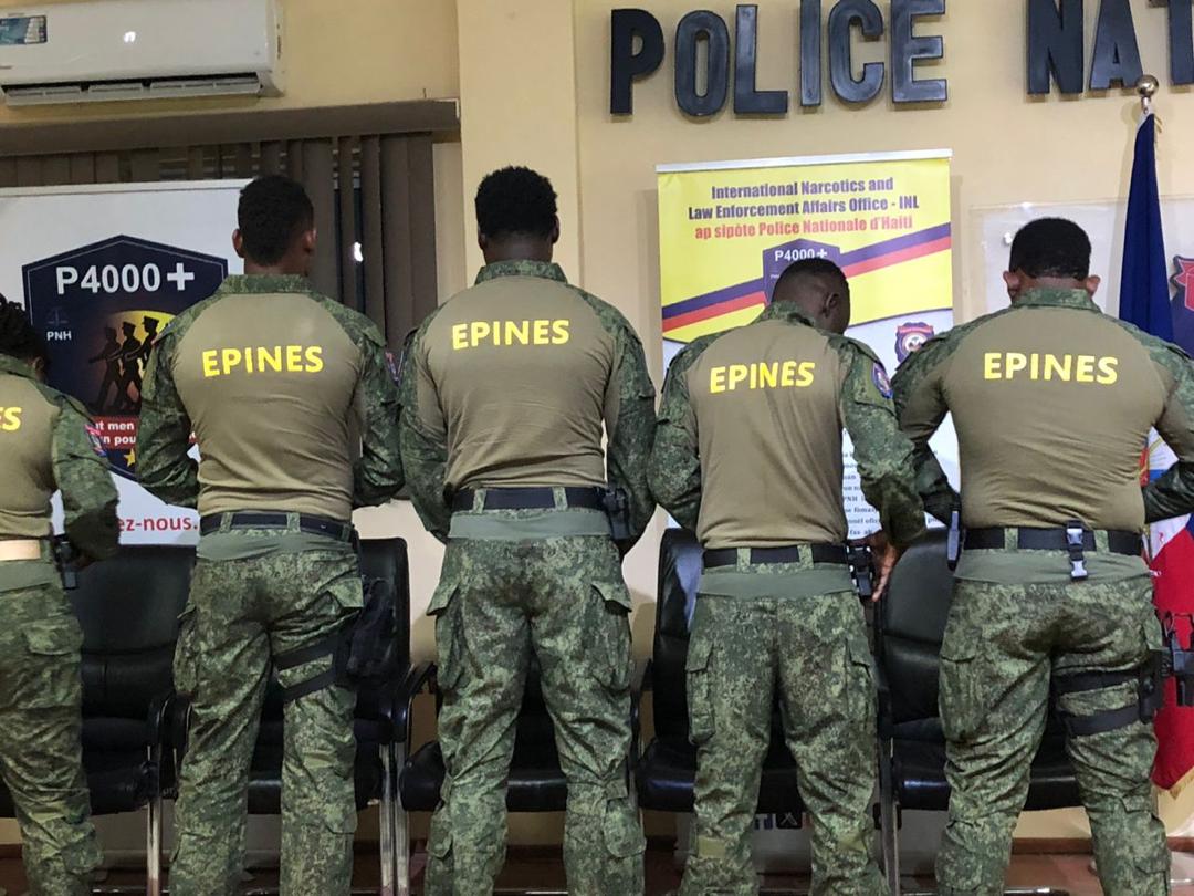 La PNH présente le nouvel uniforme de l’unité spécialisée « ÉPINES »