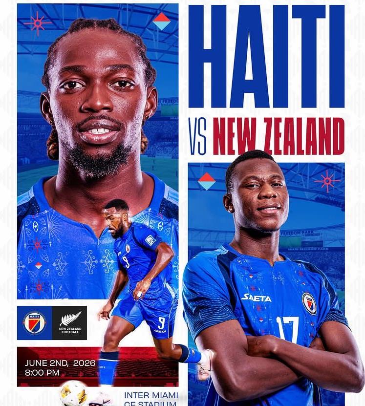 Haïti affronte la Nouvelle-Zélande avant le Mondial 2026 