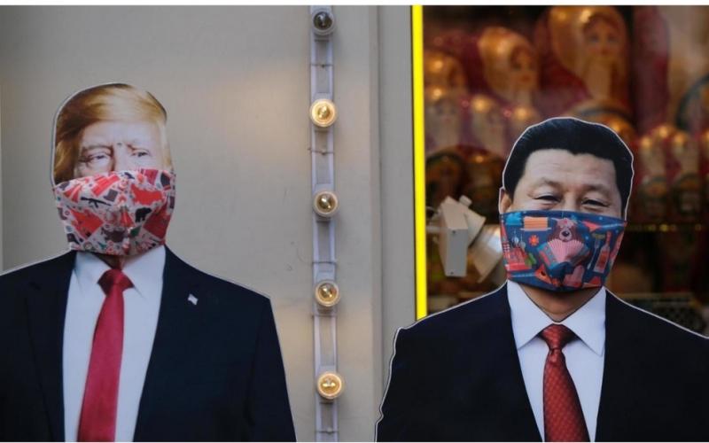 Donald Trump et Xi Jinping 