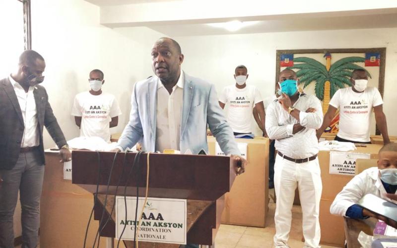 Senateur Youri Latortue, Coord National AAA