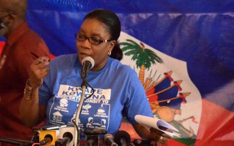 Ex-Ministre Marjory Michel 