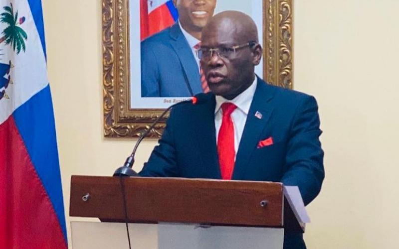 Premier Ministre Joseph Jouthe 