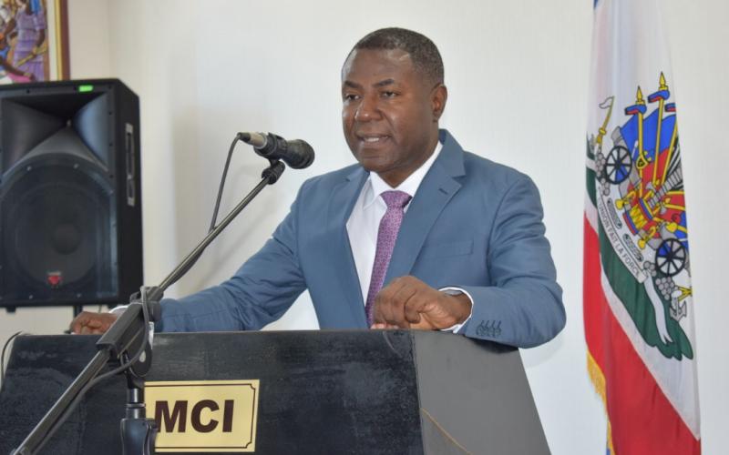 Jonas Coffy, Ministre Commerce et de l’Industrie 