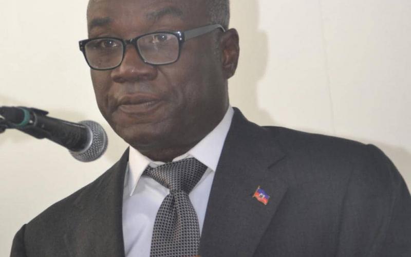Pradel Henriquez, ministre de la Culture et Communication 