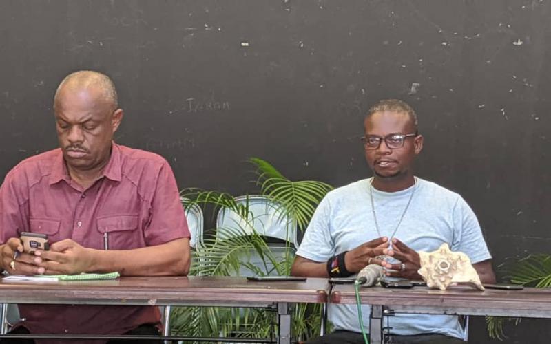 Biron Odigé et Rony Timothe 