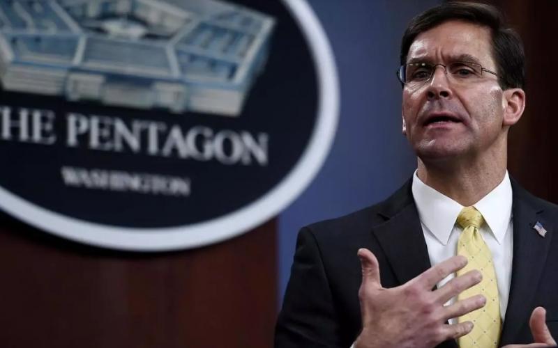 Mark Esper Olivier, chef du Pentagone / crédit Photi: AFP 