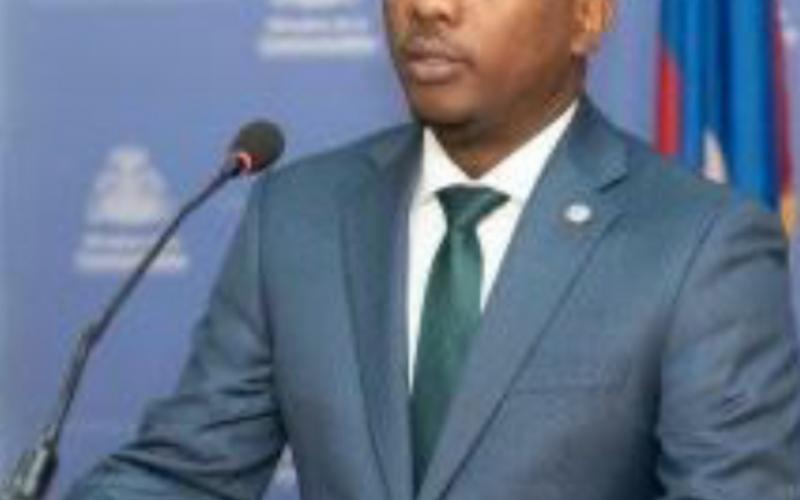 Dr Claude Joseph, ministre des Affaires Etrangères 