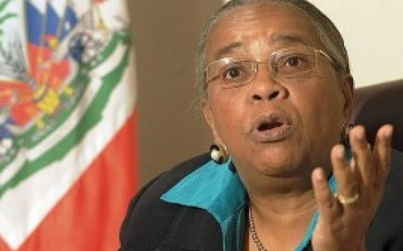 La constitutionnaliste Mirlande Manigat 