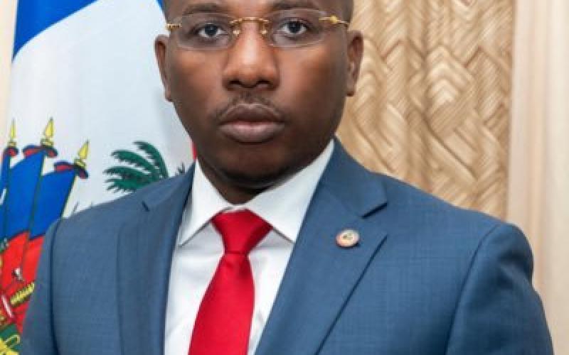 Dr Claude Joseph, ministre des Aff Etrangères 