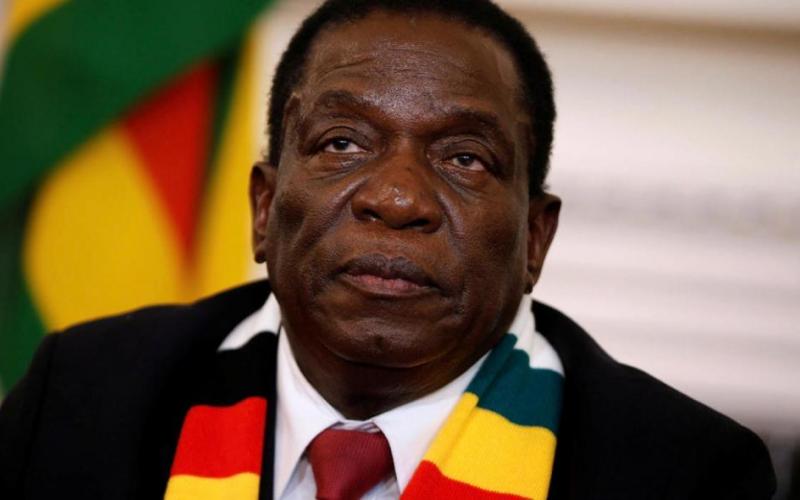 Emmerson Mnangagwa, prés Zimbabwe 