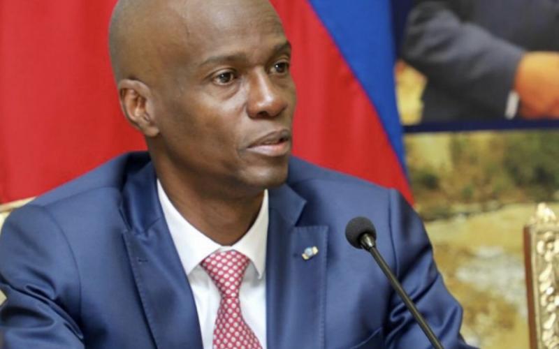 Jovenel Moise, président de la république d'Haiti 
