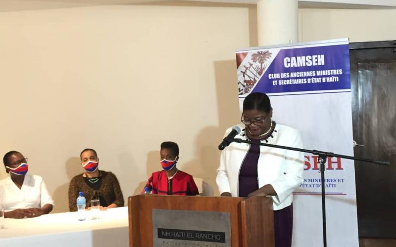 Marie Denise Claude, sec générale de CAMSEH 