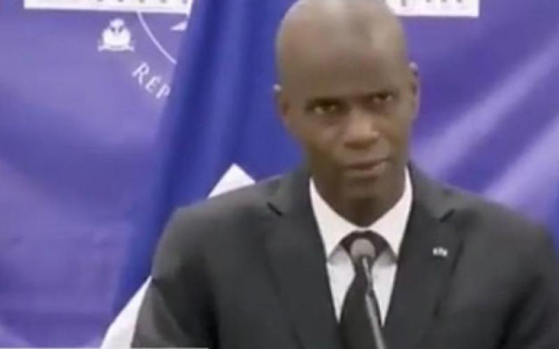 Jovenel Moise, président de la république 