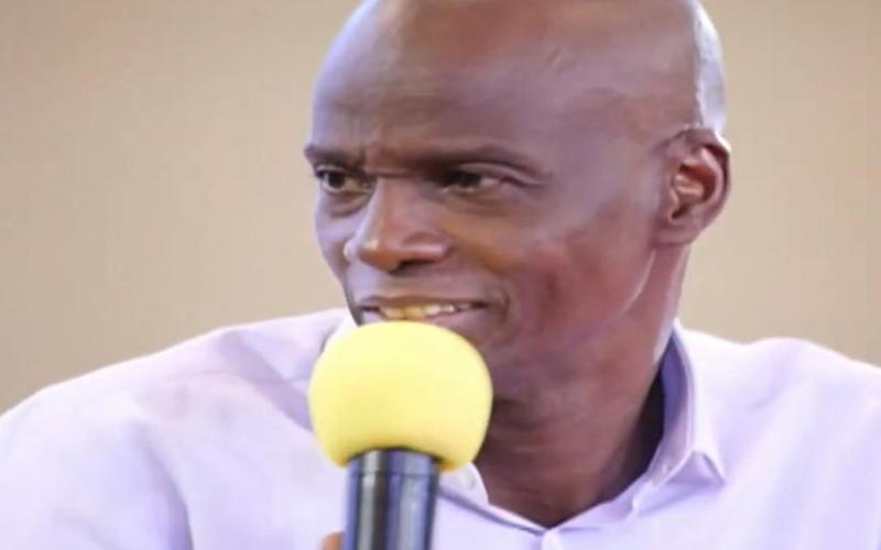 Le Chef de l'état,  Jovenel Moise 