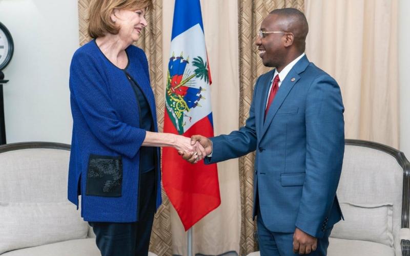 Helen La Lime et Claude Joseph 
